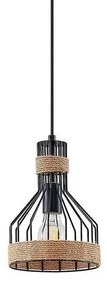 Ivaneska Lampada a Sospensione Black - Lindby