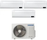 Climatizzatore Condizionatore Samsung Trial Split Inverter serie WINDFREE ELITE 9+9+9 con AJ052TXJ3KG/EU R-32 Wi-Fi integrato 9000+9000+9000