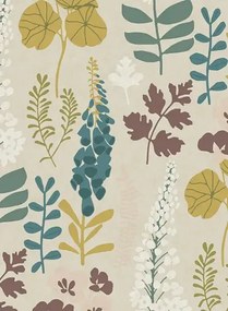 Eijffinger Carta da parati Vivid 4 - Mehrfarbig Beige