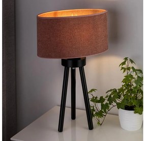 Duolla - Lampada da tavolo OVAL 1xE27/15W/230V diametro 30 cm rosa