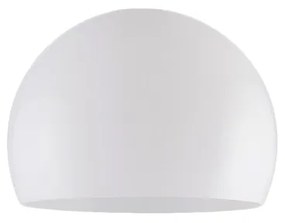 Paralume rotondo 30/22 bianco opale - Globe