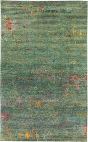 Neo Tappeto 200 x 320 Verde (Pakistan) Annodato A Mano