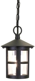 Lampione da giardino, BL21B-BLACK H 26 cm, nero, IP44 ELSTEAD