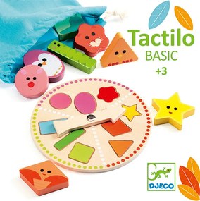 Gioco di riconoscimento tattile - forme e colori