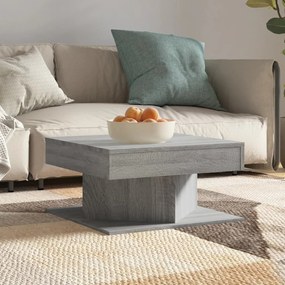 Tavolino Da Salotto Grigio Sonoma 57x57x30 Cm Legno Multistrato /