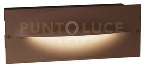 Ges2002c- segnapassi led 3000k 432lm 13w ip65 ad incasso colore mar...