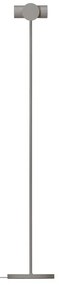 Lampada da terra dimmerabile a LED grigia (altezza 130 cm) Stage - Blomus