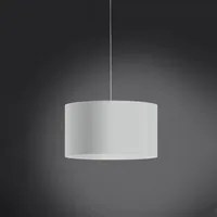 Sospensione Moderna 1 Luce Decolight Xxl In Polilux Bianco Made In Italy