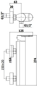 Paffoni Candy Ca168d Miscelatore Esterno Doccia Con Set Doccetta E Supporto Snodato Cromo