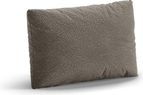 Cuscino per divano grigio con rivestimento in bouclé Poppy – Micadoni