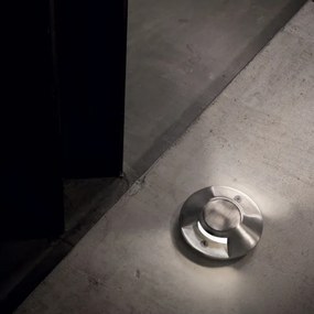 Ideal Lux - Faretto LED da incasso calpestabile ROCKET LED/3W/230V CRI 90 IP67 cromo opaco