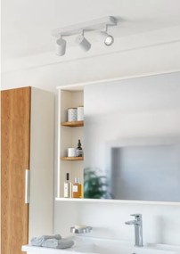 Eglo 901963 - Faretto da bagno CONSUMA 3xGU10/5W/230V IP44 bianco