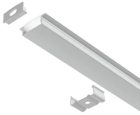 Profilo Incasso per Doppia Striscia LED 1m e 2m - BIANCO Selezionare la lunghezza Profilo 2 metro