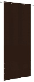 Paravento Per Balcone Marrone 100x240 Cm İn Tessuto Oxford /
