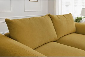 Divano giallo 193 cm Ernest – Bobochic Paris