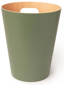 Cestino per la spazzatura verde 7,5 l Woodrow – Umbra