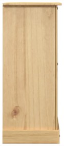 Cassettiera corona 92x48x120 cm in legno massello di pino