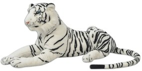 Giocattolo in Peluche Bulldog, Leone, Leopardo, Pantera, e Tigre XXL, Bianca / Tigre