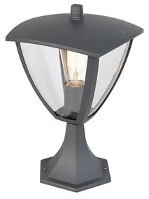 Lampioncino esterno moderna grigio scuro - PLATAR