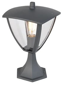 Lanterna da esterno moderna base grigio scuro - Platar