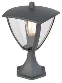 Lanterna da esterno moderna base grigio scuro - Platar