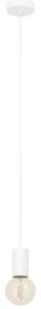 Eglo 900798 - Lampadario a sospensione con filo POZUETA 1xE27/40W/230V bianco