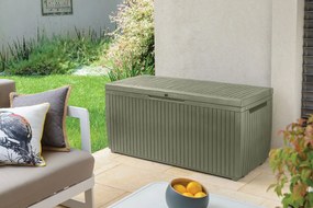 Baule da Esterno Keter Springwood 123x53,5x57 cm in Resina Verde...