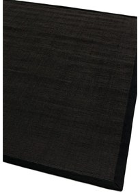 Tappeto nero 300x200 cm Sisal - Asiatic Carpets