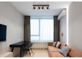 Globo 57911-4BW - Faretto ROBBY 4xGU10/35W/230V nero/marrone