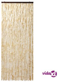 vidaXL Zanzariera Beige 90x220 cm Ciniglia