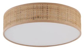 Lampada da soffitto orientale in rattan 38 cm - Trammy
