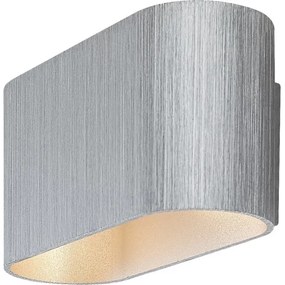 Rabalux 7025 - Applique KAUNAS 1xG9/10W/230V grigia