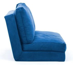 Divano letto blu 120 cm Taida - Balcab Home