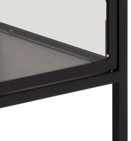 Vetrina in metallo nero 80x99 cm Newcastle - Actona