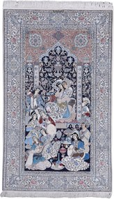Nain Tappeto persiano 120 x 200 (Iran) Annodato A Mano