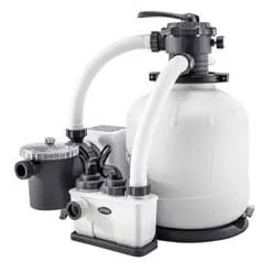 Intex - pompa a sabbia combo sistema e.c.o. per piscine fino a 56.800 litri peso kg. 29,80 (26680)