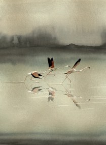 Coordonné Carta da parati panoramica Doñana - Gold