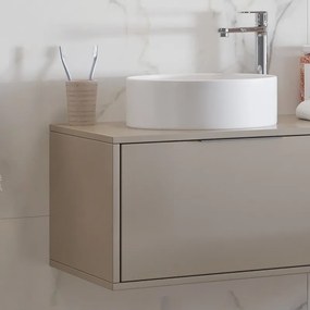 Mobile sospeso 120cm con doppio cassetto scorrevole KSPR-120 - KAMALU