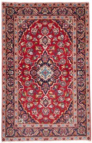 Kashan Tappeto 100 x 160 Beige (Iran) Annodato A Mano