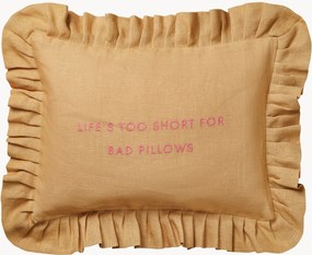 Copricuscino in cotone fatto a mano Quote