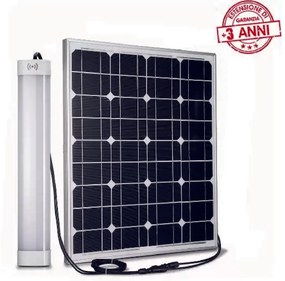 Plafoniera Led ad Energia Solare 2200 Lumen con Telecomando