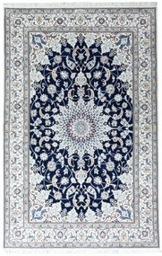 Nain Tappeto persiano 240x160 Blu (Iran) Annodato A Mano