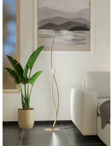 Eglo 901214 - Lampada LED da terra GRISOLIA LED/20W/230V 4000K beige