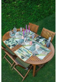 Set di 4 tovagliette e runner in tessuto - Minimalist Home World