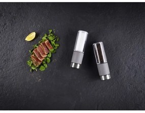 Cole&Mason - Set di macina sale e pepe REGENT CONCRETE 2 pezzi cemento 18 cm