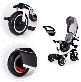 Triciclo, passeggino in grigio ECOTOYS