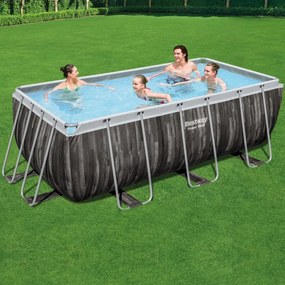 Piscina fuori terra tubolare BESTWAY Power Steel2 L int 4.12 m x 2.01 m  H 1.2 m