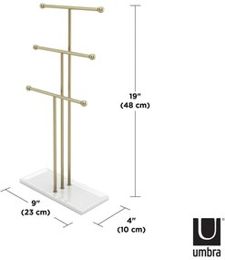 Supporto per gioielli in metallo Trigem - Umbra