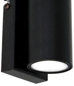 Applique WALL 1xGU10/8W/230V nero