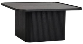 Tavolino in rovere nero 80 x 80 cm Sullivan - Rowico